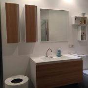Mueble de baño en Corian, Rexa Design