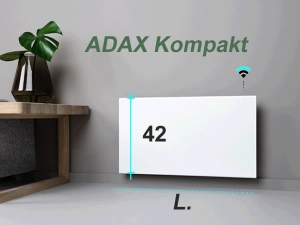 Adax Kompakt radiador eléctrico wifi